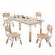 Comprar 1 Mesa Infantil con 4 Sillas Regulables Conjunto de Muebles Infantiles