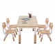 Comprar 1 Mesa Infantil con 4 Sillas Regulables Conjunto de Muebles Infantiles