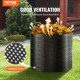 Buy Garden Composter 1000L Expandable HDPE Outdoor Compost Bin 106.68cm Diameter Easy to Set Up Large Capacity for Catching Leaves Composting Fast Creation of Fertile Soil