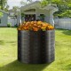 Buy Garden Composter 1000L Expandable HDPE Outdoor Compost Bin 106.68cm Diameter Easy to Set Up Large Capacity for Catching Leaves Composting Fast Creation of Fertile Soil