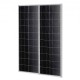 Comprar Kit de Panel Solar Monocristalino 200W 2 Paneles Solares y Controlador de Carga Módulo Fotovoltaico Monocristalino de Alta Eficiencia 23% Impermeable IP68 para el Hogar, RV, Barco, Fuera de Red