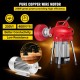 Buy Electric Drain Cleaner, 250W Drain Pipe Cleaning Machine, 230V Professional Drain Pipe Unclogging Machine 30m Length for Cleaning Bathroom Sewers