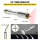 Cámara De Inspección De Tuberías Con Monitor Lcd De 7