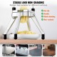 Buy Professional Manual Multifunction Vegetable Cutter with 4 Stainless Steel Blades 12.7/6.4/9.5mm and 6 Replacement Blades for Slicing Fruit Sticks Kitchen Restaurant