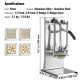 Buy Professional Manual French Fry Cutter Vegetable Cutter 4 Stainless Steel Blades 6.4/9.5mm 1 6-Quart Cutter and 1 Apple Cutter Fruit Cutter 4 Blades