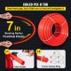 Buy PEX Pipe (Oxygen Barrier) 1", Red Multilayer Pipe, 500 Feet Multilayer Pipe, Multilayer Connector Pipe for Stapling (between Joists) Radiant Floor Heating and Ice Melting Systems