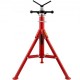 Pipe Jack Stand Cabeza en V y patas plegables 2500LB Max. Altura 42IN