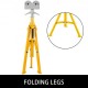 Buy Tall Pipe Stand with Folding Roller Head Pipe Stand Pipe Capacity 12" Height 32"-55" Folding Stand