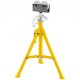 Buy Tall Pipe Stand with Folding Roller Head Pipe Stand Pipe Capacity 12" Height 32"-55" Folding Stand