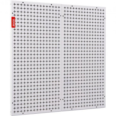 VEVOR Kit organizador de pared para garaje, tablero perforado, 2 uds., 814x814 mm, 150 kg