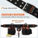 Buy Tool Belt with Suspenders Adjustable Carpenter Tool Bag 1250D Nylon