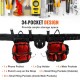 Buy Tool Belt with Suspenders Adjustable Carpenter Tool Bag 1250D Nylon