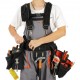 Buy Tool Belt with Suspenders Adjustable Carpenter Tool Bag 1250D Nylon