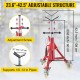 Buy Pipe Stand, Pipe Capacity 0.32 - 30.48 cm V-Head Folding Pipe Stand Height 60 - 108 cm Capacity 400 kg Tall Pipe Stand for Threading Slotted Hole Cutting