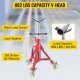 Buy Pipe Stand, Pipe Capacity 0.32 - 30.48 cm V-Head Folding Pipe Stand Height 60 - 108 cm Capacity 400 kg Tall Pipe Stand for Threading Slotted Hole Cutting