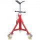 Buy Pipe Stand, Pipe Capacity 0.32 - 30.48 cm V-Head Folding Pipe Stand Height 60 - 108 cm Capacity 400 kg Tall Pipe Stand for Threading Slotted Hole Cutting