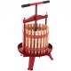 Comprar Prensa para vinho de frutas Prensa para vinho de uva de 4,8 gal/18 L com cesta de madeira Prensa para vinho ou frutas, estrutura de ferro fundido revestido com alça em T ergonômica e 3 pés de apoio firmes