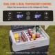 Buy 35L Portable Refrigerator Travel Camping Car Refrigerator 12/24V DC 100-240V AC Single Zone Car Refrigerator 0.6kW.h -20°C to 10°C