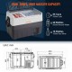 Buy 45L Travel Camping Refrigerator Portable Car Refrigerator 12/24V DC 100-240V AC Single Zone Car Refrigerator 0.6kW.h -20°C to 10°C