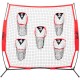 Comprar Red de entrenamiento de fútbol americano portátil Red de pase de rugby de 186,5x190 cm con 5 bolsillos para objetivos Entrenador para mejorar la precisión del lanzamiento Quarterback Béisbol Fút