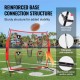 Comprar Red de entrenamiento de fútbol americano portátil Red de pase de rugby de 246x250 cm con 5 bolsillos para objetivos Entrenador para mejorar la precisión del lanzamiento Quarterback Béisbol Fútbo