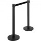 Buy Spacer Posts 8 pieces Height 90 cm Black Safety Barriers Spacer Post with 2 m Black Extendable Tape 4-Way Connection