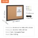 Koop Kurkbord 18" x 24" x 0,75" Bulletin Board met MDF Frame Sticker High Density Vision Board met 10 punaises voor weergave en decoratie op kantoor, thuisschool