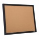 Buy Cork Board 24" x 36" x 0.7" MDF Framed Bulletin Board Sticker High Density Vision Board with 10 Push Pins for Kids