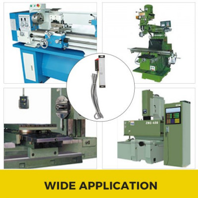 Codificador De Escala Lineal De 150mm Para Fresadora Escala Lineal De Torno