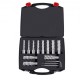 Buy 11 Piece Annular Cutter Hole Saw Drill Bit Set with Accessories Weldon Shank Diameter 11-27 mm Depth 2"/50.8 mm in HSS High Speed Steel Accessories for Magnetic Drilling in Metals