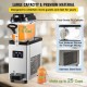 Buy Commercial Ice Slush Machine 6L Commercial Slush Maker 19x47x60cm 300W Stainless Steel Ice Slush Machine with Double Stirrers for Restaurant, Bar