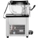 Buy Commercial Ice Slush Machine 6L Commercial Slush Maker 19x47x60cm 300W Stainless Steel Ice Slush Machine with Double Stirrers for Restaurant, Bar