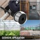 Buy 0.8m Steel Cable, 10 Spools Camping Clothesline, Low Carbon Steel Reinforcement Wire, Stainless Steel Rope Tensioner Cable Length 110m Packaging Weight 21kg