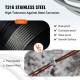 Buy Stainless Steel Cable 152m Stainless Steel Cable 4.8mm Coil Suspension Cable 1x19 Strands Breaking Strength 1905.1kg for Stair Railings Clothesline Hanging Lights