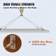 Buy Stainless Steel Cable 152m Stainless Steel Cable 4.8mm Coil Suspension Cable 1x19 Strands Breaking Strength 1905.1kg for Stair Railings Clothesline Hanging Lights