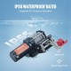 Buy Electric Winch 12V 3000lbs/1361kg Steel Cable Winch 1.8m Handheld Remote Control IP55 with Black Remote Control Cable Ideal for Medium Large SUV Trucks Yachts