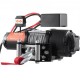 Buy Electric Winch 12V 4500lbs/2041kg Steel Cable Winch 1.8m Handheld Remote Control IP55 with Black Remote Control Cable Ideal for Medium Large SUV Trucks Yachts