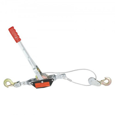 VEVOR Power Puller Come Along Winch 2 toneladas 4409 lbs Polipasto de tracción resistente 2 ganchos