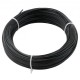 Comprar Cable de Acero Inoxidable Recubierto de Vinilo 50 m Diámetro de 1,59 mm Cable de Suspensión 7x7 Hilos con Numerosos Accesorios para Tendedero, Guirnaldas de Luces Colgantes, Enredaderas, Negro