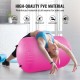 Comprar Rodillo Inflable de Gimnasia 60 x 60 x 123 cm, Colchoneta de Gimnasia con Bomba eléctrica, Entrenador de Curva de Espalda para Uso doméstico/Gimnasio/Yoga/animadoras/Playa/Parque, Rosa