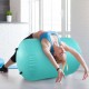 Comprar Rodillo de Gimnasia Inflable 80 x 80 x 132,5 cm, Colchoneta de Gimnasia con Bomba eléctrica, Entrenador de Curva de Espalda para Uso doméstico/Gimnasio/Yoga/Playa/Parque, Verde