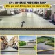 Buy Cable Protector Ramp Cable Raceway 3 Channels Load Capacity 22,046-44,092 Pounds Floor Cable Grommet Speed Reducer for