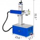 Kaufen Sie Faserlaser-Graviermaschine, 30 W, Metall-Lasergravierer, 8000 mm/s Faserlaser-Marker, kompatibel mit Windows XP, 7, 8 in einer Vielzahl von Metallen und nichtmetallischen Materialien mit hoher Härte