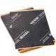 Buy Sound Insulation Mat 2mm Car Soundproofing 0.9m² Butyl Rubber Soundproofing Material 368.3 x 254mm Heat Insulation Mat 3-Layer Structure for Cars