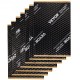 Buy Sound Insulation Mat 2mm Car Soundproofing 0.9m² Butyl Rubber Soundproofing Material 368.3 x 254mm Heat Insulation Mat 3-Layer Structure for Cars