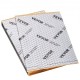 Buy Sound Insulation Mat 2mm Car Soundproofing 3.3m² Butyl Rubber Soundproofing Material 248.9x398.8mm Heat Insulation Mat 3-Layer Structure for Cars