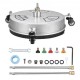 Buy Surface Cleaner for High Pressure Cleaner 380mm Floor Cleaner with Wheels Stainless Steel 276 bar Quick Connector 0.635cm 2 Extensions Cleaner for Driveway Floor Patio