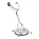 Buy Surface Cleaner for High Pressure Washer 609.6mm Stainless Steel Floor Cleaner Attachment with Rotating Handle 276 Bar 0.95cm Connector 0.635cm Adapter for Patio