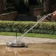 Buy Surface Cleaner for High Pressure Washer 508mm Stainless Steel Floor Cleaner Attachment with Rotating Handle 310 Bar 3/8" Connector 1/4" Adapter for Patio