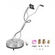 Buy Surface Cleaner for High Pressure Washer 508mm Stainless Steel Floor Cleaner Attachment with Rotating Handle 310 Bar 3/8" Connector 1/4" Adapter for Patio